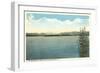 Mt. Washington, Lake Winnipesaukee, New Hampshire-null-Framed Art Print