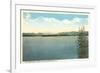 Mt. Washington, Lake Winnipesaukee, New Hampshire-null-Framed Premium Giclee Print