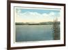 Mt. Washington, Lake Winnipesaukee, New Hampshire-null-Framed Premium Giclee Print