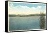 Mt. Washington, Lake Winnipesaukee, New Hampshire-null-Framed Stretched Canvas