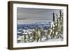 Mt. Washington Ski Resort bordering Strathcona Provincial Park, Vancouver Island, British Columbia,-Stuart Westmorland-Framed Photographic Print