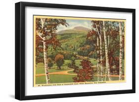 Mt. Washington, White Mountains, New Hampshire-null-Framed Art Print