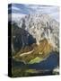 Mt. Watzmann and Lake Koenigsee, Berchtesgaden NP, Bavaria, Germany-Martin Zwick-Stretched Canvas