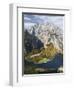 Mt. Watzmann and Lake Koenigsee, Berchtesgaden NP, Bavaria, Germany-Martin Zwick-Framed Photographic Print