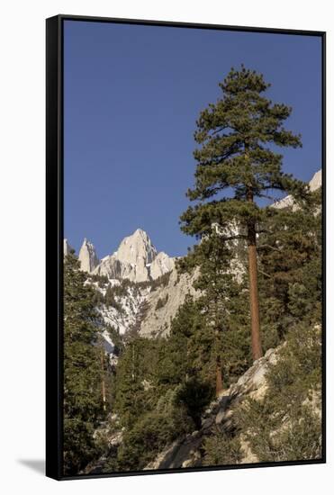 Mt. Whitney, Alabama Hills, Lone Pine, California-Rob Sheppard-Framed Stretched Canvas
