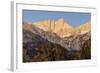 Mt. Whitney at Dawn with Rocks of Alabama Hills, Lone Pine, California-Rob Sheppard-Framed Photographic Print