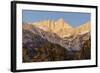 Mt. Whitney at Dawn with Rocks of Alabama Hills, Lone Pine, California-Rob Sheppard-Framed Photographic Print