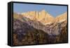 Mt. Whitney at Dawn with Rocks of Alabama Hills, Lone Pine, California-Rob Sheppard-Framed Stretched Canvas