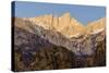 Mt. Whitney at Dawn with Rocks of Alabama Hills, Lone Pine, California-Rob Sheppard-Stretched Canvas