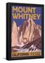 Mt. Whitney, California Peak-null-Framed Poster