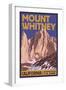 Mt. Whitney, California Peak-Lantern Press-Framed Art Print