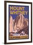 Mt. Whitney, California Peak-Lantern Press-Framed Art Print