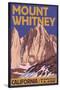 Mt. Whitney, California Peak-Lantern Press-Stretched Canvas