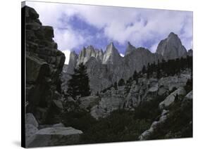 Mt. Whitney, California, USA-Michael Brown-Stretched Canvas
