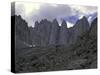 Mt. Whitney, California, USA-Michael Brown-Stretched Canvas