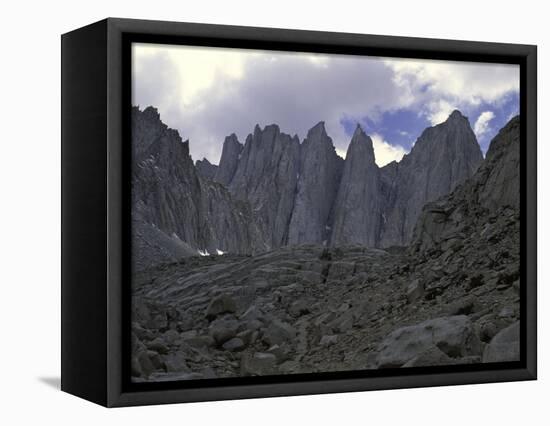 Mt. Whitney, California, USA-Michael Brown-Framed Stretched Canvas