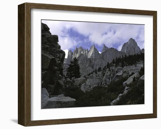 Mt. Whitney, California, USA-Michael Brown-Framed Photographic Print