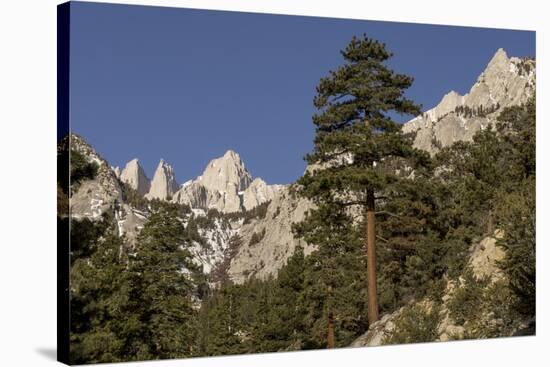 Mt. Whitney, Eastern Sierras, Lone Pine, California-Rob Sheppard-Stretched Canvas