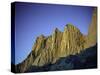 Mt. Whitney Infront of Bright Blue Sky in California, USA-Michael Brown-Stretched Canvas