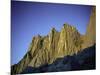 Mt. Whitney Infront of Bright Blue Sky in California, USA-Michael Brown-Mounted Premium Photographic Print