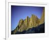 Mt. Whitney Infront of Bright Blue Sky in California, USA-Michael Brown-Framed Photographic Print