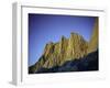 Mt. Whitney Infront of Bright Blue Sky in California, USA-Michael Brown-Framed Photographic Print