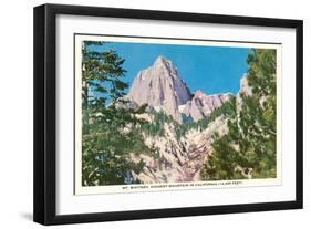 Mt. Whitney-null-Framed Art Print