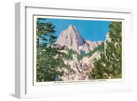 Mt. Whitney-null-Framed Art Print