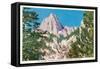 Mt. Whitney-null-Framed Stretched Canvas