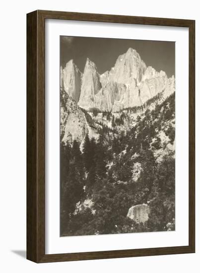 Mt. Whitney-null-Framed Art Print