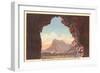 Mt. Wilbur from Ptarmigan Tunnel, Glacier Park, Montana-null-Framed Art Print