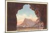 Mt. Wilbur from Ptarmigan Tunnel, Glacier Park, Montana-null-Mounted Art Print