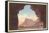 Mt. Wilbur from Ptarmigan Tunnel, Glacier Park, Montana-null-Framed Stretched Canvas