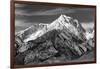 Mt Williamson I BW-Douglas Taylor-Framed Photo