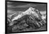 Mt Williamson I BW-Douglas Taylor-Framed Photo