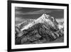 Mt Williamson I BW-Douglas Taylor-Framed Photo