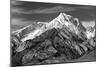 Mt Williamson I BW-Douglas Taylor-Mounted Photo