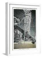 Mt. Wilson, California - Interior View of the Mt. Wilson Observatory-Lantern Press-Framed Art Print
