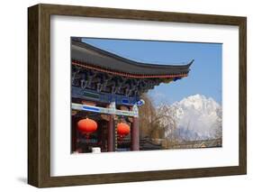 Mu Family Residence, City of Lijiang, UNESCO World Heritage Site, Yunnan, China, Asia-Bruno Morandi-Framed Photographic Print