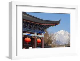 Mu Family Residence, City of Lijiang, UNESCO World Heritage Site, Yunnan, China, Asia-Bruno Morandi-Framed Photographic Print