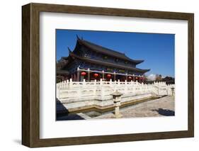 Mu Family Residence, City of Lijiang, UNESCO World Heritage Site, Yunnan, China, Asia-Bruno Morandi-Framed Photographic Print