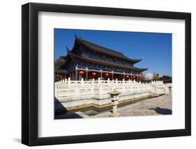 Mu Family Residence, City of Lijiang, UNESCO World Heritage Site, Yunnan, China, Asia-Bruno Morandi-Framed Photographic Print