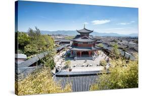 Mu Residence (Mufu Wood Mansion) and Traditional Architecture in Old Town Area of Lijiang-Andreas Brandl-Stretched Canvas