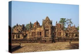 Muang Tham Temple, Khmer Temple from Period and Style of Angkor, Buriram Province, Thailand-null-Stretched Canvas