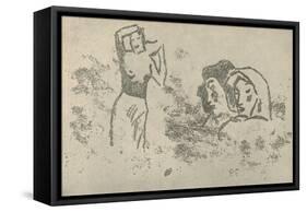 'Much Ado About Nothing', 1936-Paul Gauguin-Framed Stretched Canvas