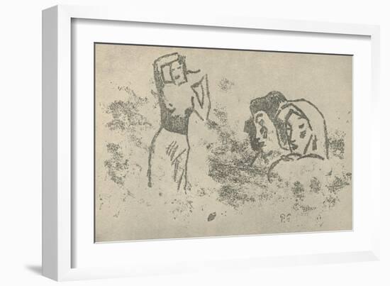 'Much Ado About Nothing', 1936-Paul Gauguin-Framed Giclee Print