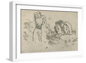 'Much Ado About Nothing', 1936-Paul Gauguin-Framed Giclee Print