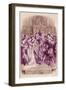 Much Ado about Nothing by William Shakaespeare-John Gilbert-Framed Giclee Print