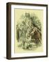 Much Ado about Nothing by William Shakespeare-John Gilbert-Framed Giclee Print