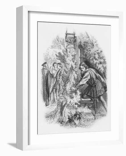 Much Ado about Nothing by William Shakespeare-John Gilbert-Framed Giclee Print